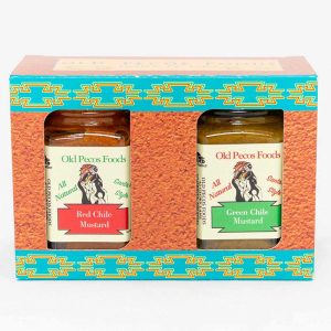 2-Pack Red & Green Chile Mustards from Old Pecos Foods